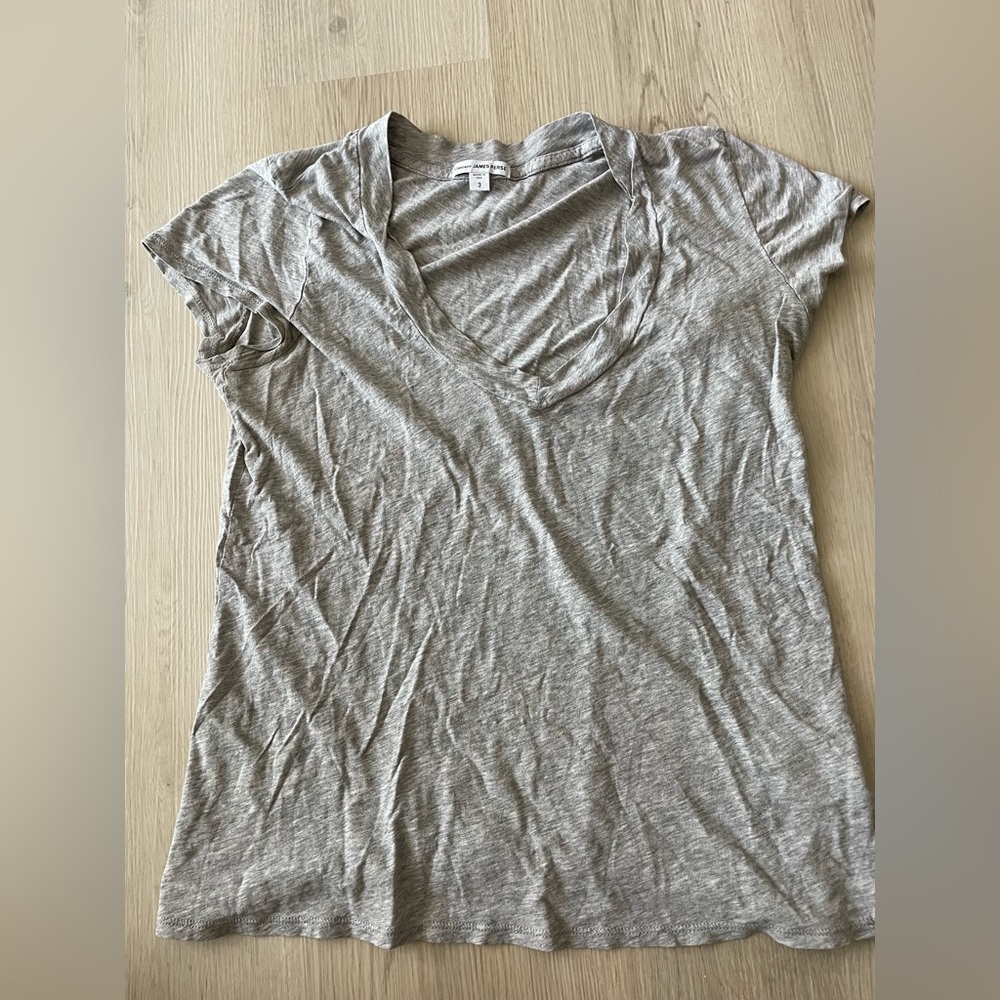 James Perse v-neck lounge tee